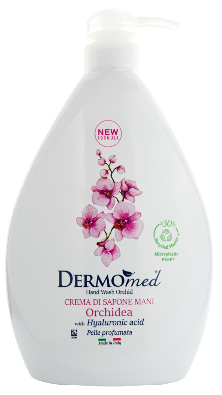 DERMOMED SAPONE ORCHIDEA Tekuté mýdlo na ruce Orchidej 1000 ml - DERMOMED