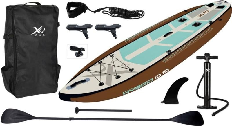 Xqmax Paddleboard 330 cm s kompletním příslušenstvím - hnědá