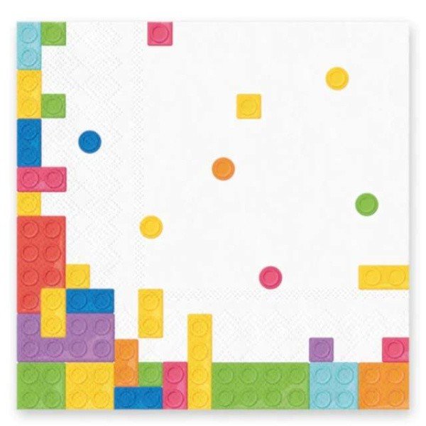 Ubrousky papírové Block 33 x 33 cm 10 ks