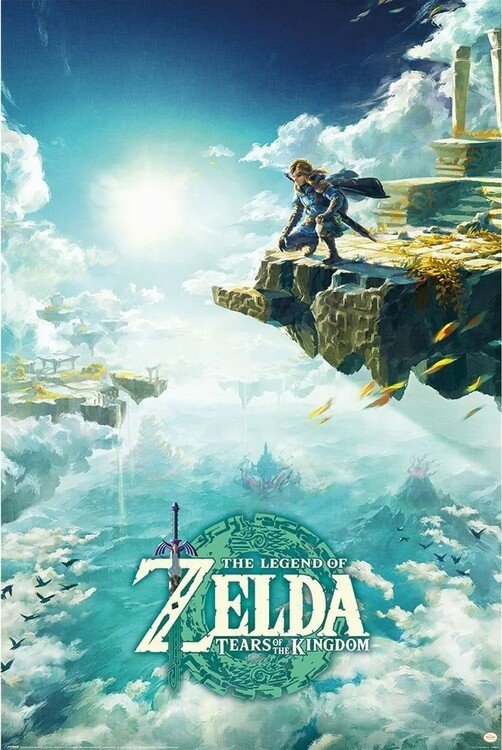 PYRAMID INTERNATIONAL Plakát, Obraz - The Legend of Zelda: Tears of the Kingdom - Hyrule Skies, (61 x 91.5 cm)