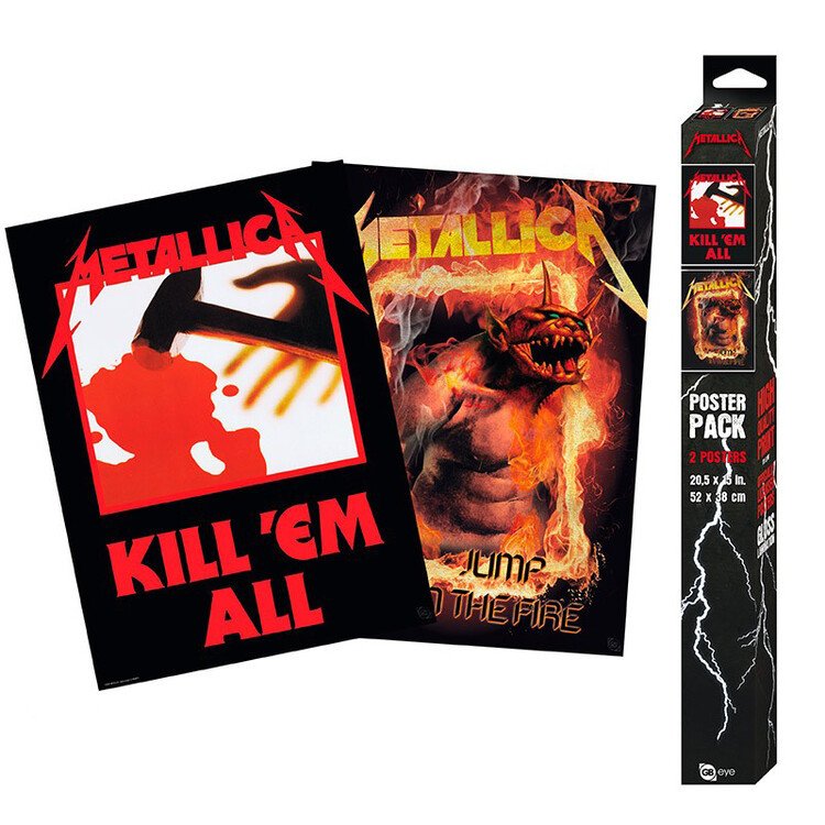 ABY STYLE Dárkový set Metallica - Kill'Em All/Fire Guy