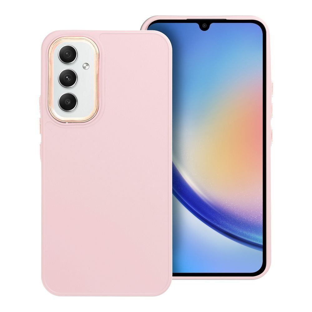 Case4Mobile Pouzdro FRAME pro Samsung Galaxy A54 5G - pudrově růžové