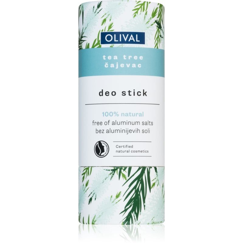 Olival Natural Tea Tree tuhý deodorant bez obsahu hliníkových solí 40 g