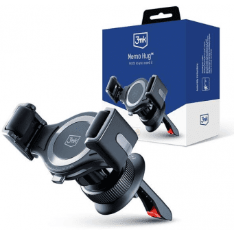 Držák do auta 3mk Memo Hug, větrací mřížka 3mk 477194 5903108516624