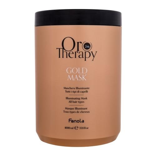 Fanola Oro Therapy 24K Gold Mask 1000 ml vyživující a zjemňující maska na vlasy pro ženy