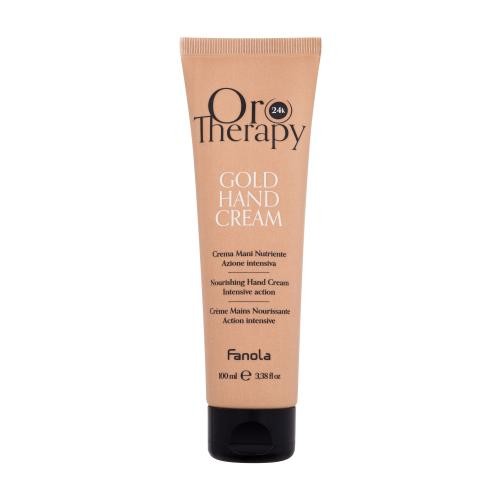 Fanola Oro Therapy 24K Gold Hand Cream 100 ml vyživující a hydratační krém na ruce pro ženy