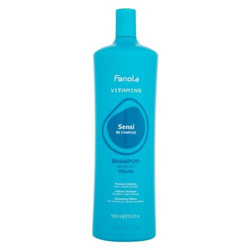 Fanola Vitamins Sensi Shampoo 1000 ml šampon pro citlivou pokožku hlavy a vlasy pro ženy