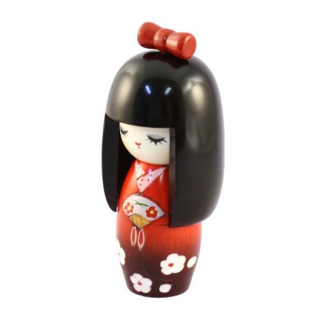 JPa Japonská panenka Kokeshi Mai 15 cm