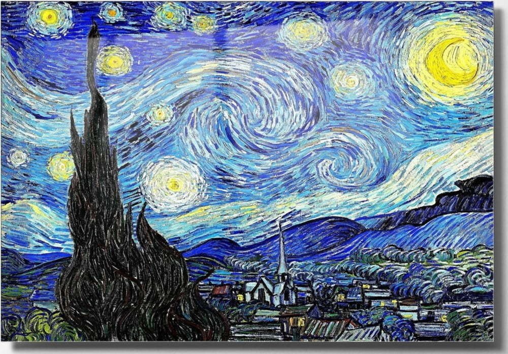 Skleněný obraz 100x70 cm Vincent van Gogh – Wallity