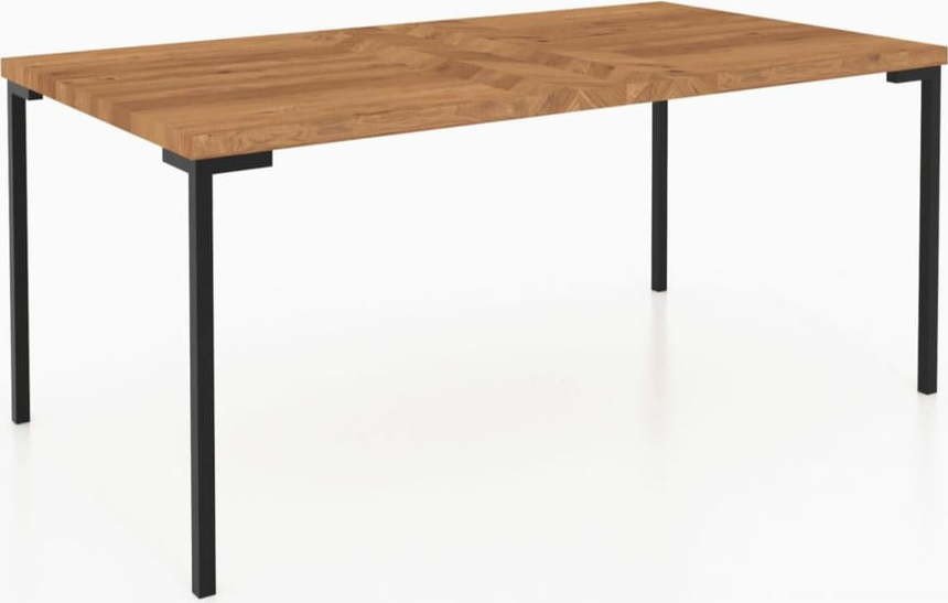 Konferenční stolek z dubového dřeva v přírodní barvě 60x110 cm Abies – The Beds