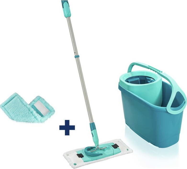 Mop s kbelíkem a náhradním návlekem Clean Twist M Ergo – LEIFHEIT