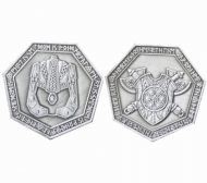 The Broken Token Fantasy Coins: Dwarven Silver (10)