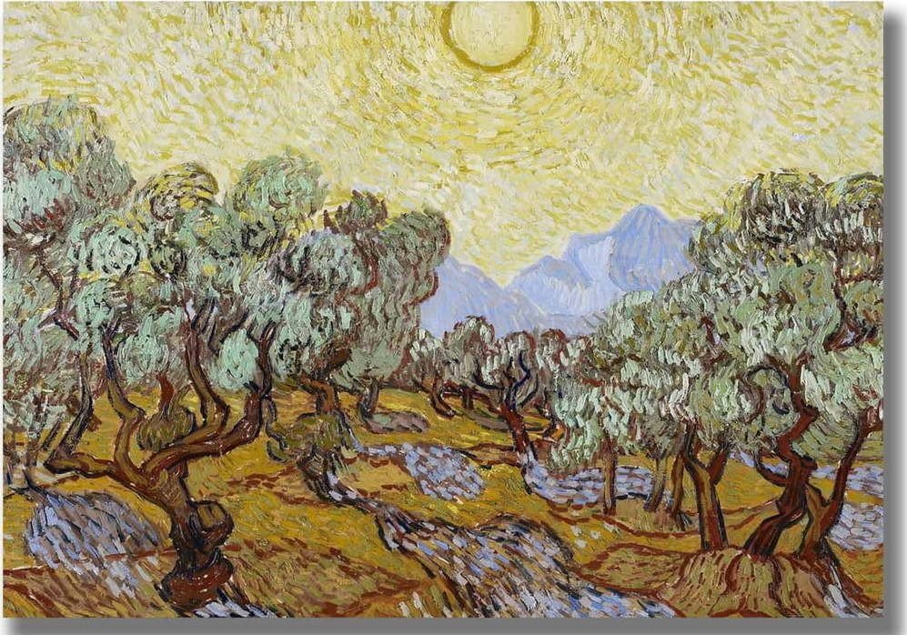 Obraz - reprodukce 100x70 cm Vincent van Gogh – Wallity