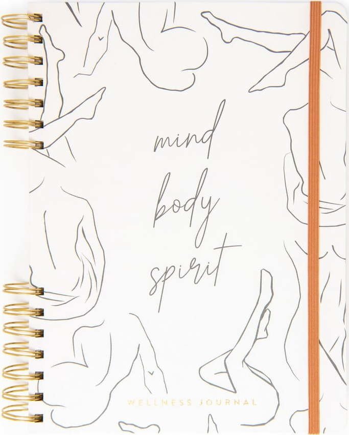 Zápisník 200 stránek formát A4 Mind Body Spirit – DesignWorks Ink