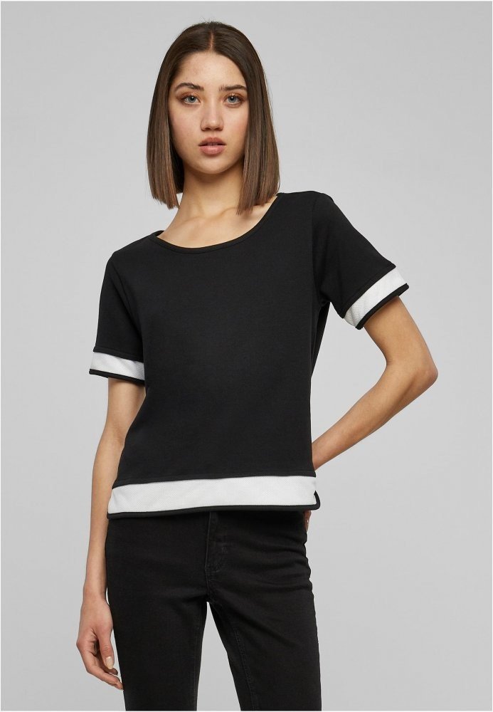 Ladies Terry Mesh Tee M