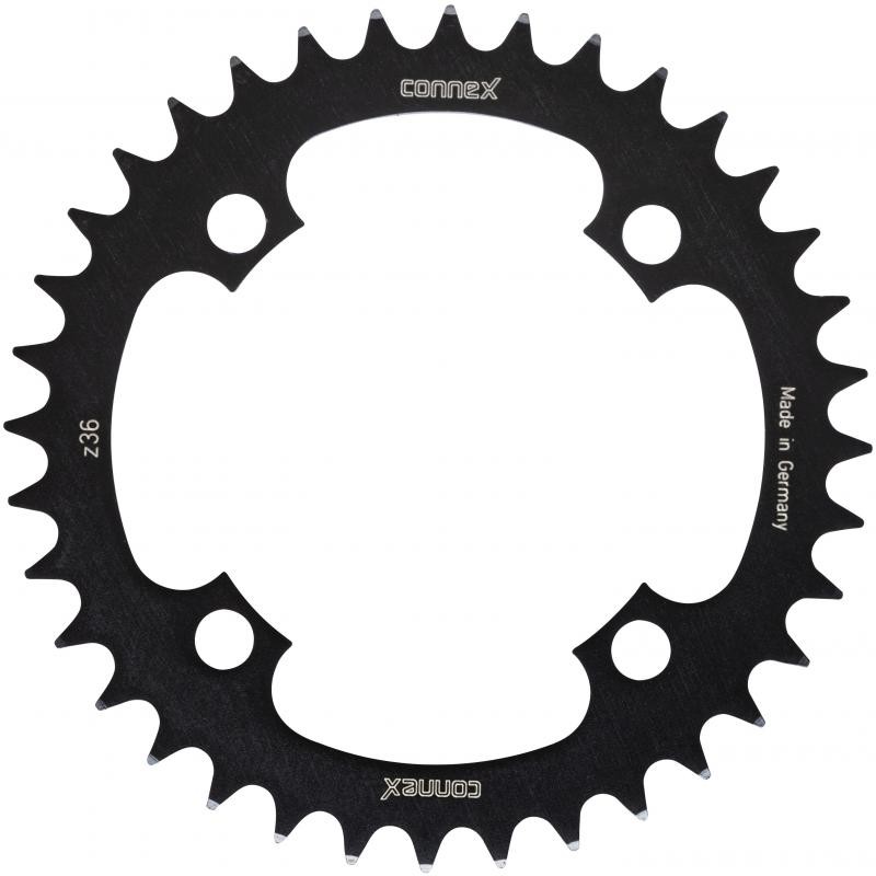 Převodník Connex ocelový 2 mm, BCD 104 - 36 zubů, pro elektropohony Bosch, Shimano, Yamaha, Bafang, Brose