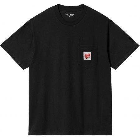 TRIKO CARHARTT WIP Stretch Pocket - černá - L