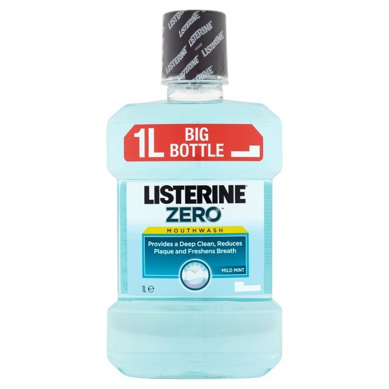Listerine Coolmint Mild Zero ústní voda 1000 ml