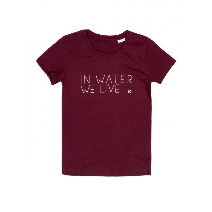 Dámské triko Hiko Iwwl W T-Shirt Velikost: L / Barva: vínová