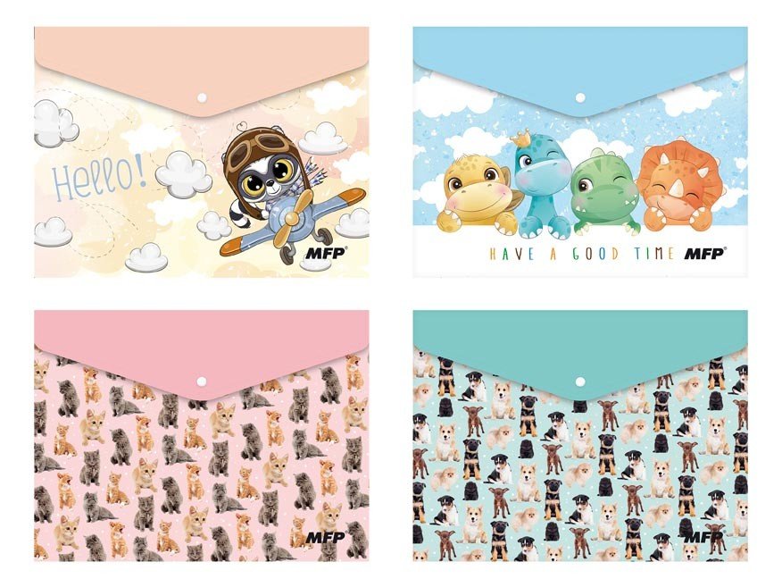 MFP 5371011 Složka M druk A5 PP potisk dětský mix č.1