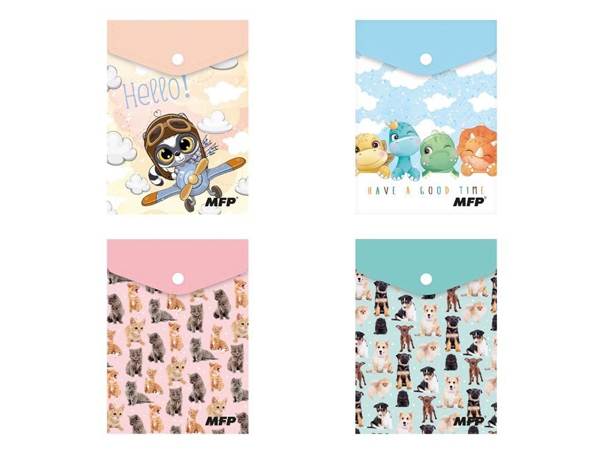 MFP 5371012 Složka M druk A6 PP potisk dětský mix č.1