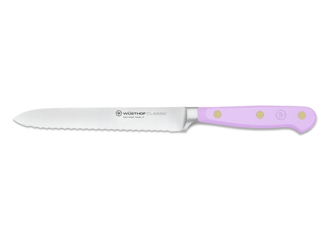 Nůž na uzeniny CLASSIC COLOUR 14 cm, fialová, Wüsthof
