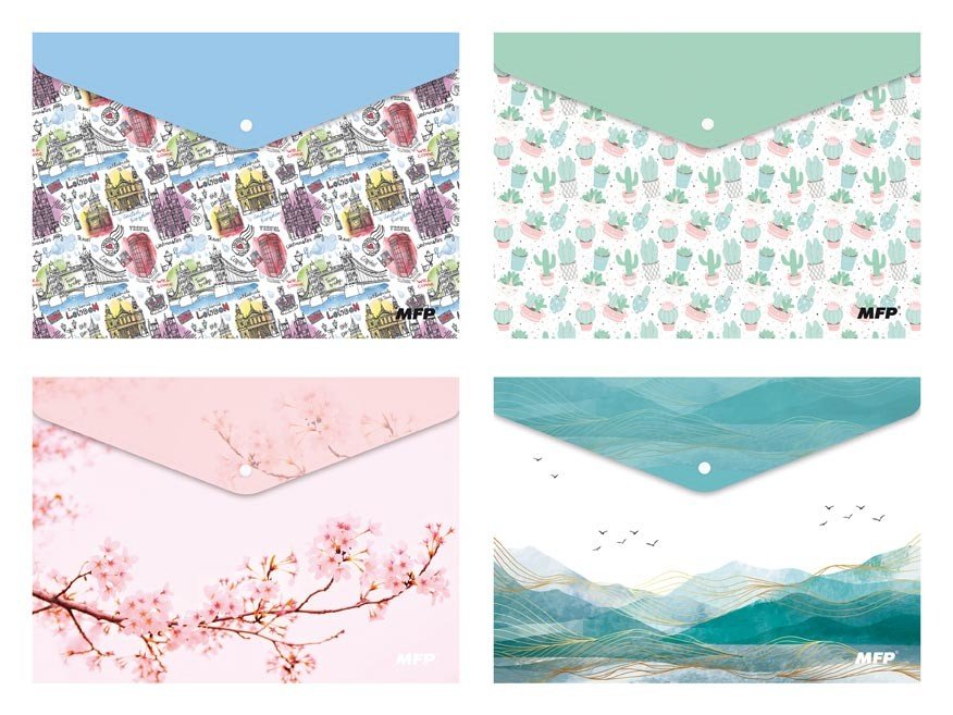 MFP 5371013 Složka M druk A4 PP potisk mix č.7