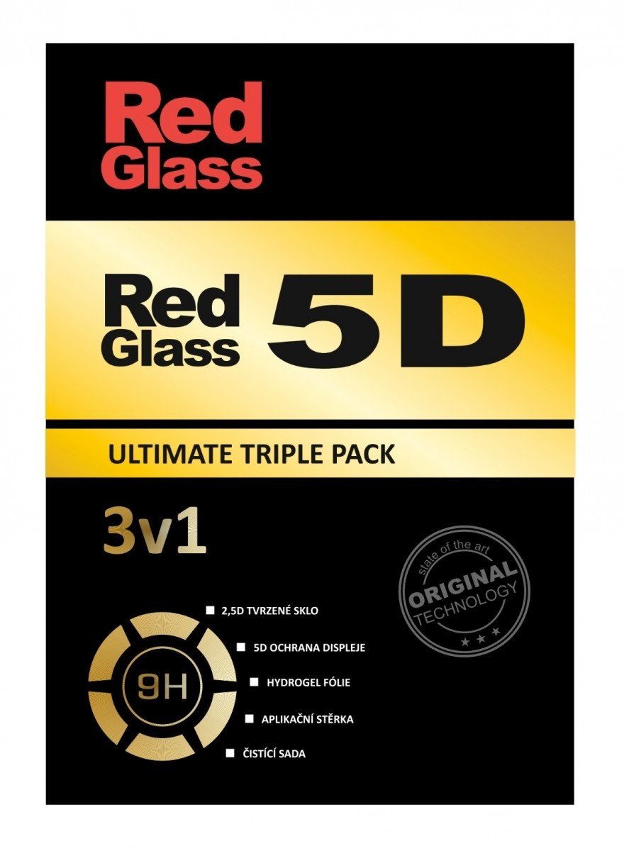 Set ochrany displeje RedGlass na iPhone 14 Pro Max Triple Pack 97777