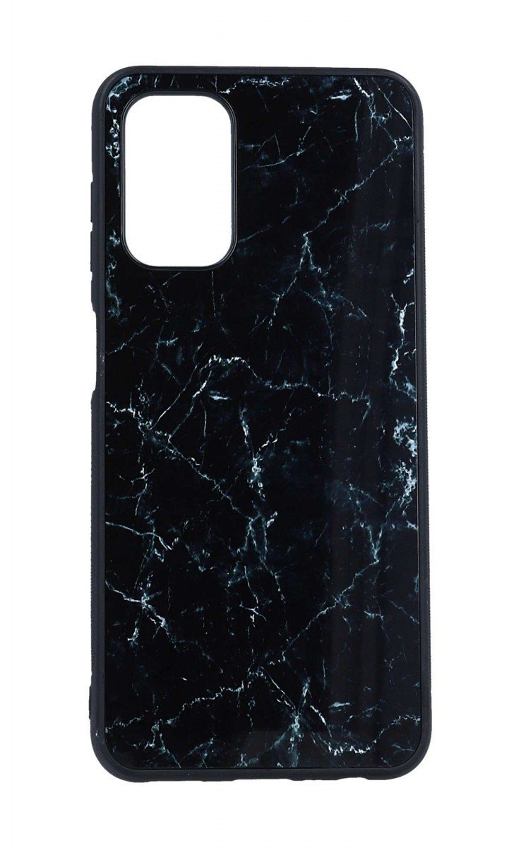 Kryt TopQ Marble Samsung A13 pevný Smoky Black 97548