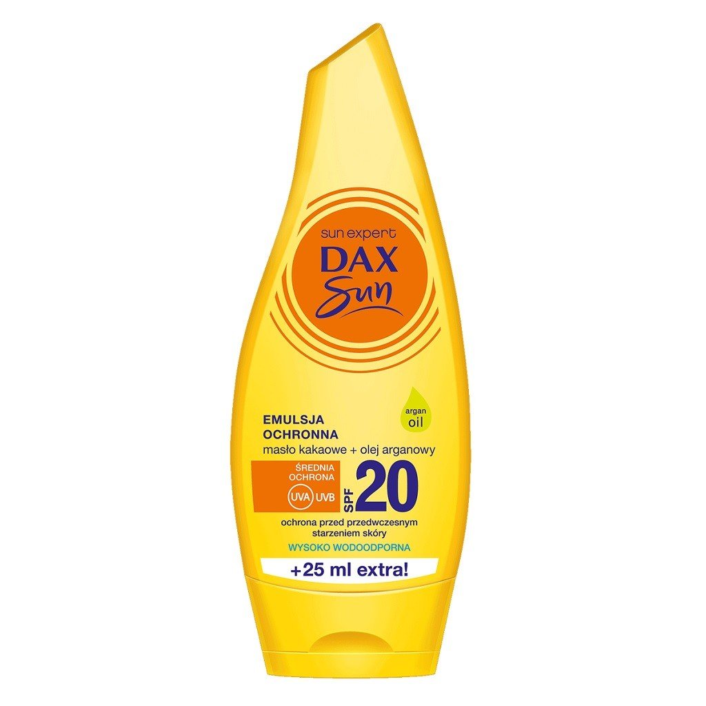 Dax Sun Argan Oil Opalovací mléko SPF20 175ml