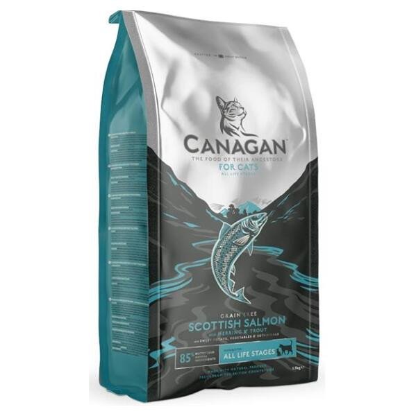 CANAGAN Scottish salmon granule pro kočky 1 ks, Hmotnost balení: 1,5 kg