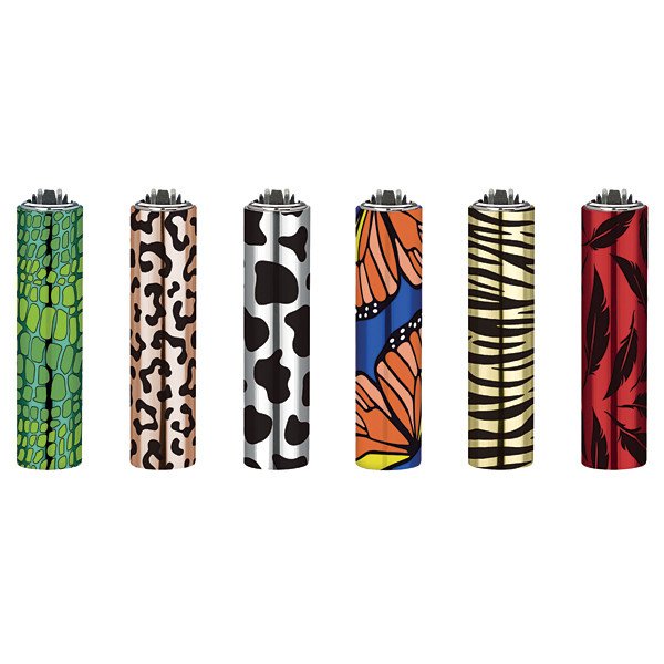 Zapalovač Clipper FCP22RH Metal Cover ZOO Skins