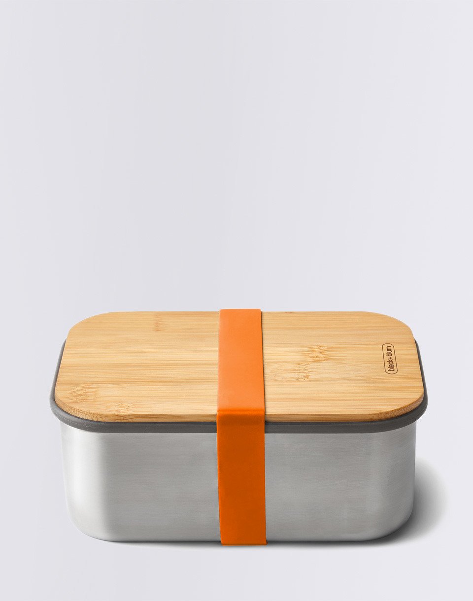 Black+Blum Steel Sandwich Box Large Orange