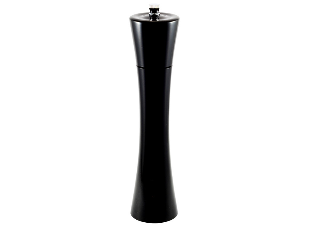Jachna - Elegantní mlýnek na pepř a sůl 24 cm - černý