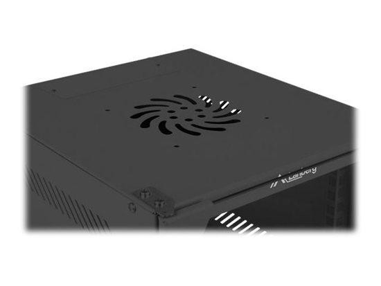 LANBERG WF10-2306-10B Installation Cabinet Rack Hanger 10inch 6U 280X310 Black, WF10-2306-10B