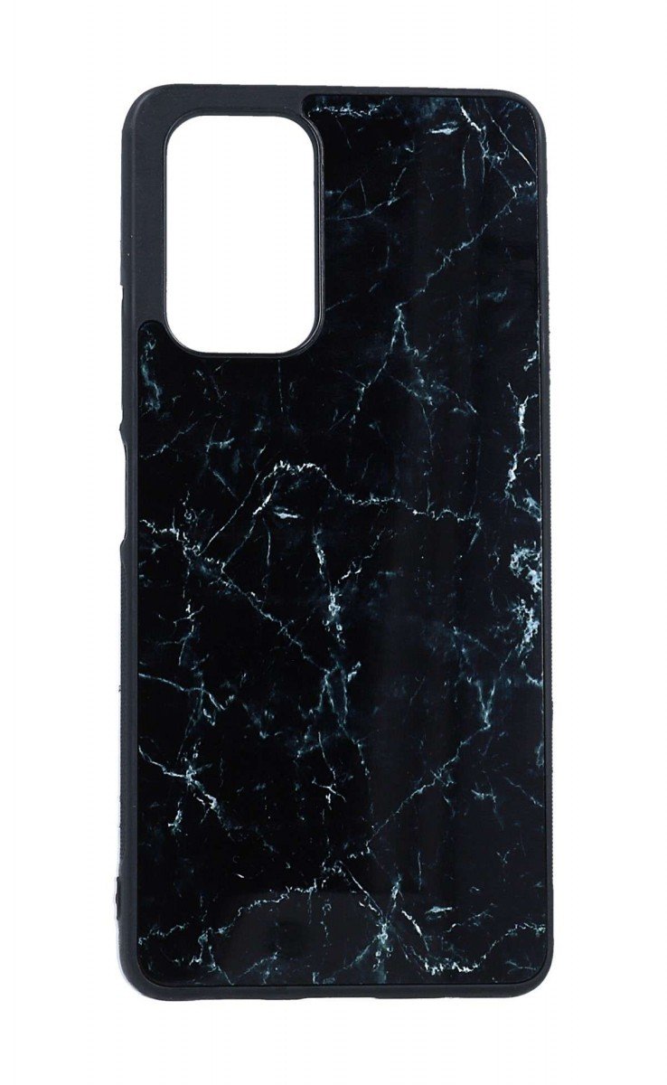 Kryt TopQ Marble Xiaomi Redmi 10 pevný Smoky Black 97547