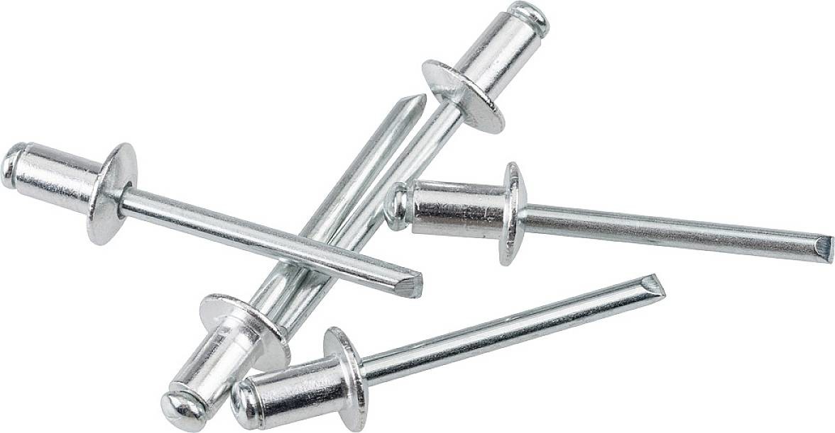 kwb 407457 slepý nýt (Ø x d) 3.2 mm x 6.5 mm hliník hliník hliník 50 ks