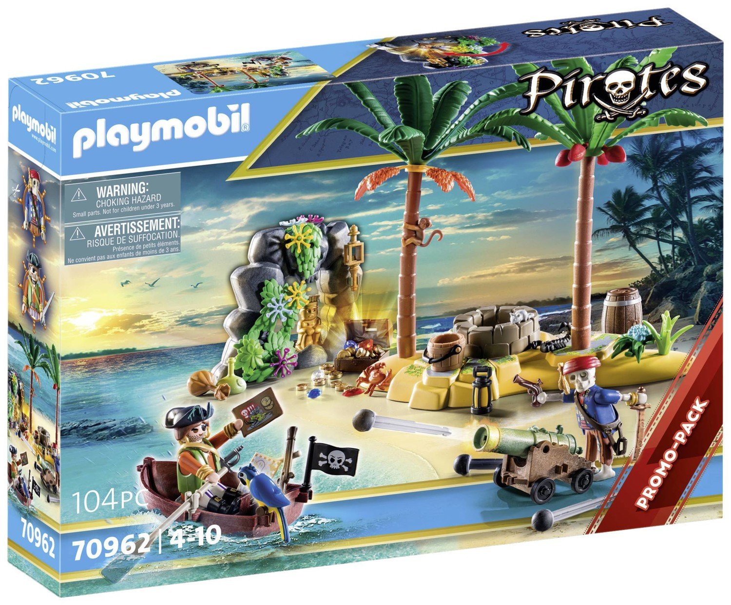 Playmobil® Pirates Piratský šrůvek s skeletem 70962