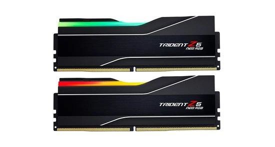 G.SKILL 96GB kit DDR5 5600 CL40 Trident Z5 NEO RGB, AMD EXPO, F5-5600J4040D48GX2-TZ5NR