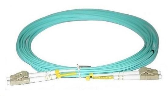Duplexní patch kabel MM 50/125, OM3, LC-LC, LS0H, 0,5m