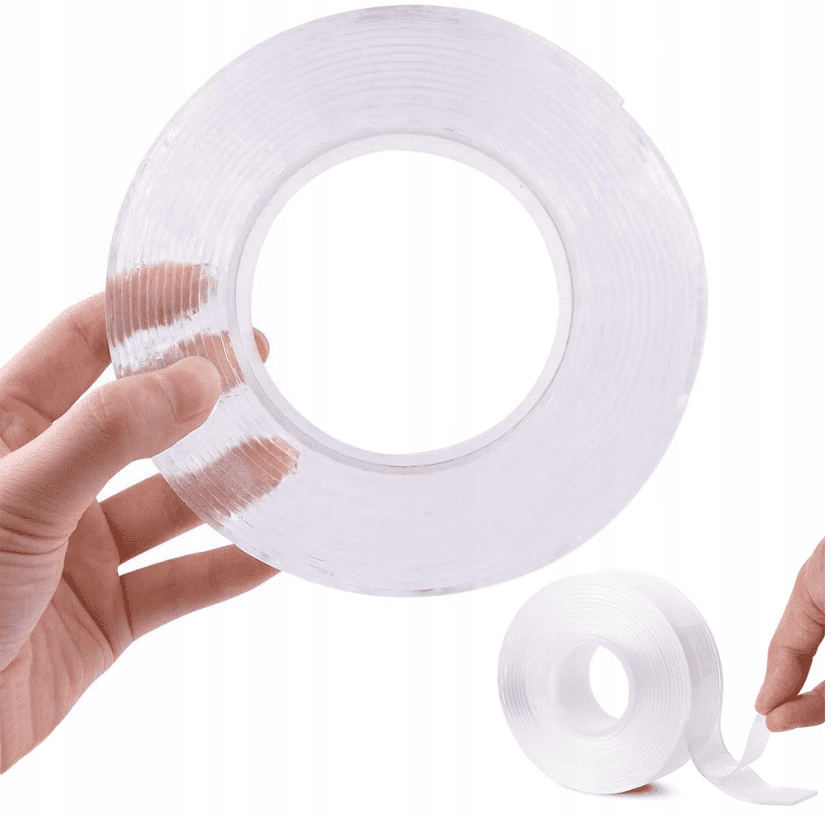 Oboustranná průhledná nano páska 3m