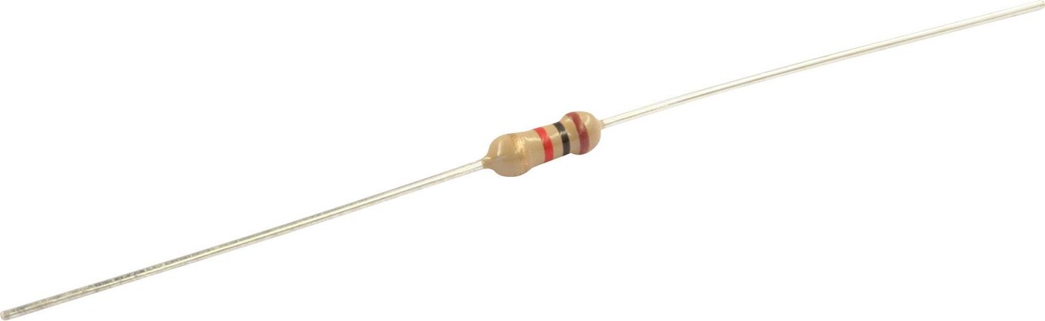 Yageo  CFR25J4K7H  CFR-25JT-52-4K7  uhlíkový rezistor  4.7 kΩ  axiální  0207  0.25 W  5 procent  1 ks