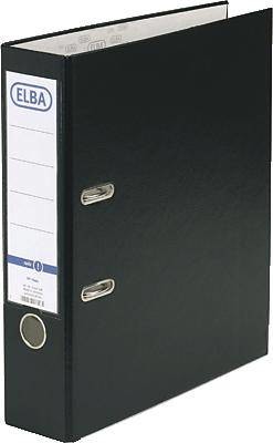 Elba pořadač rado basic DIN A4 Šířka hřbetu: 80 mm černá 2 třmeny 10456SW