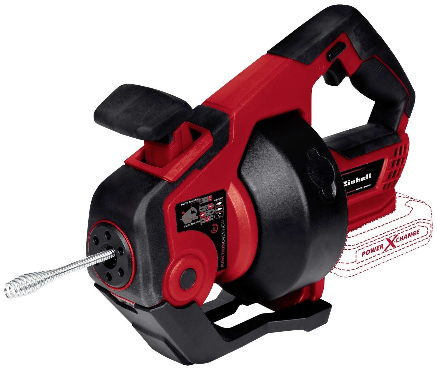 Einhell Power X-Change TE-DA 18/760 Li Solo 4514160 čistič trubek 362 mm