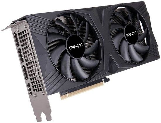 PNY GeForce RTX 4070 12GB VERTO Dual Fan / 12GB GDDR6X / PCI-E / 3x DP / HDMI, VCG407012DFXPB1