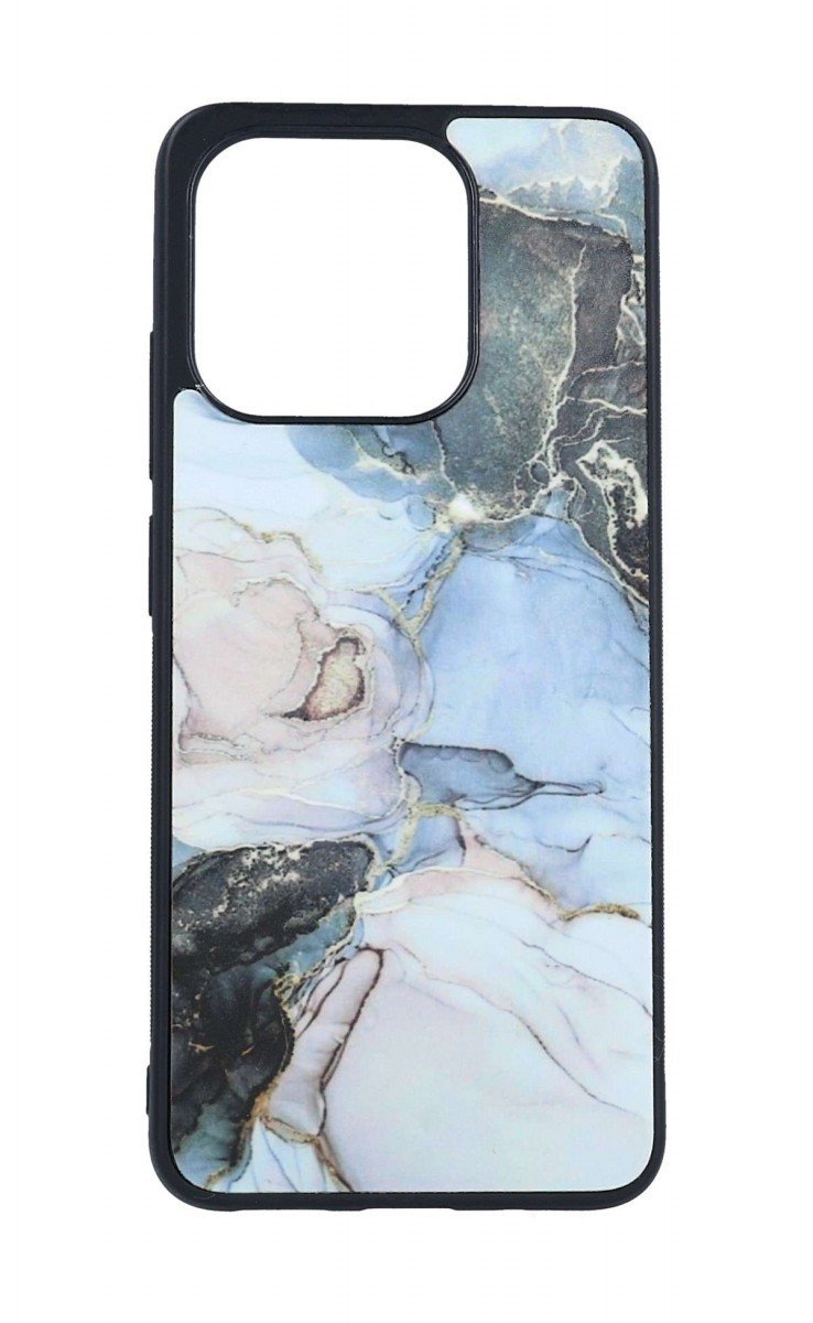 Kryt TopQ Marble Xiaomi Redmi 10C pevný Smoky Color 97555