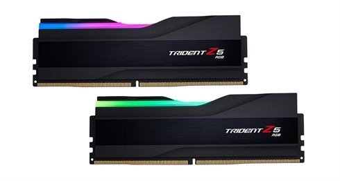 G.SKILL 96GB kit DDR5 5600 CL40 Trident Z5 RGB black, F5-5600J4040D48GX2-TZ5RK