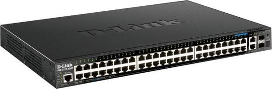 D-LINK DGS-1520-52MP/E 52-Port Smart Managed PoE+ Gigabit Stack Switch 4x 2.5 GE 4x 10G, DGS-1520-52MP/E