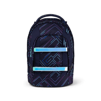 Studentský batoh Ergobag Satch – Purple Laser