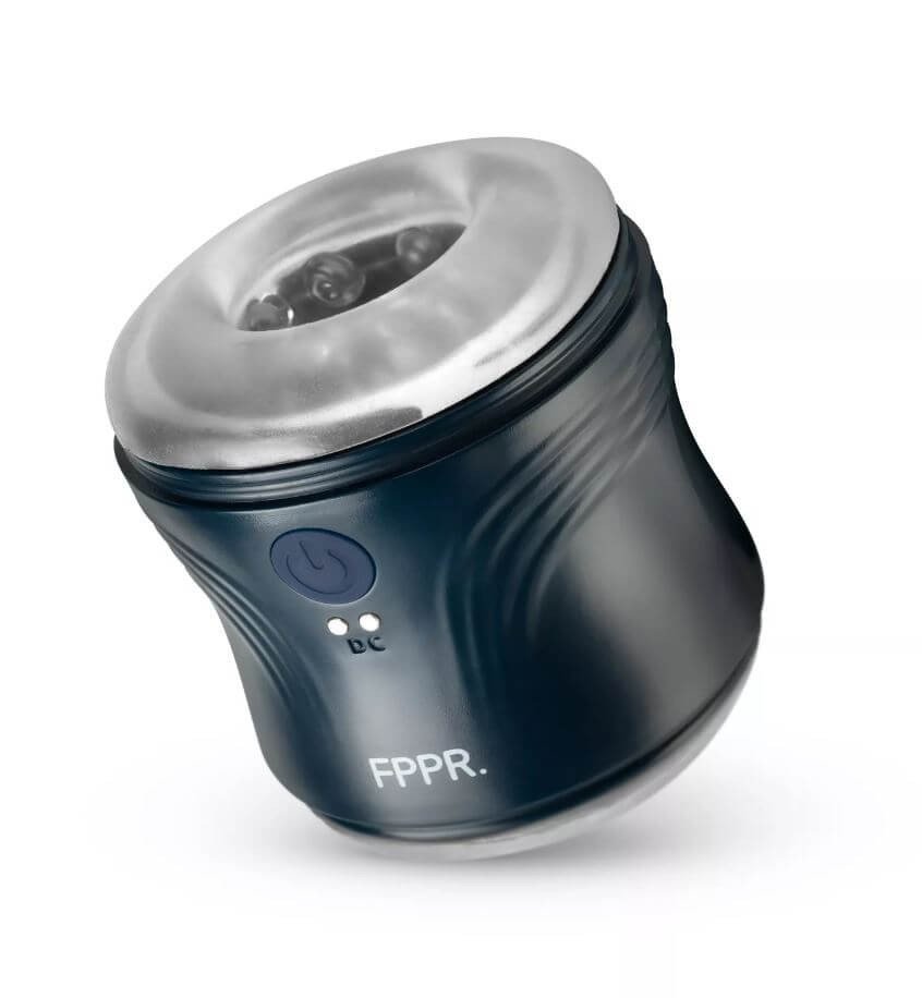FPPR - Rechargeable Vibrating Dual-Ended Masturbator (Black)